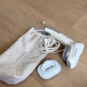 Rowenta White and Gray Handheld Steamer